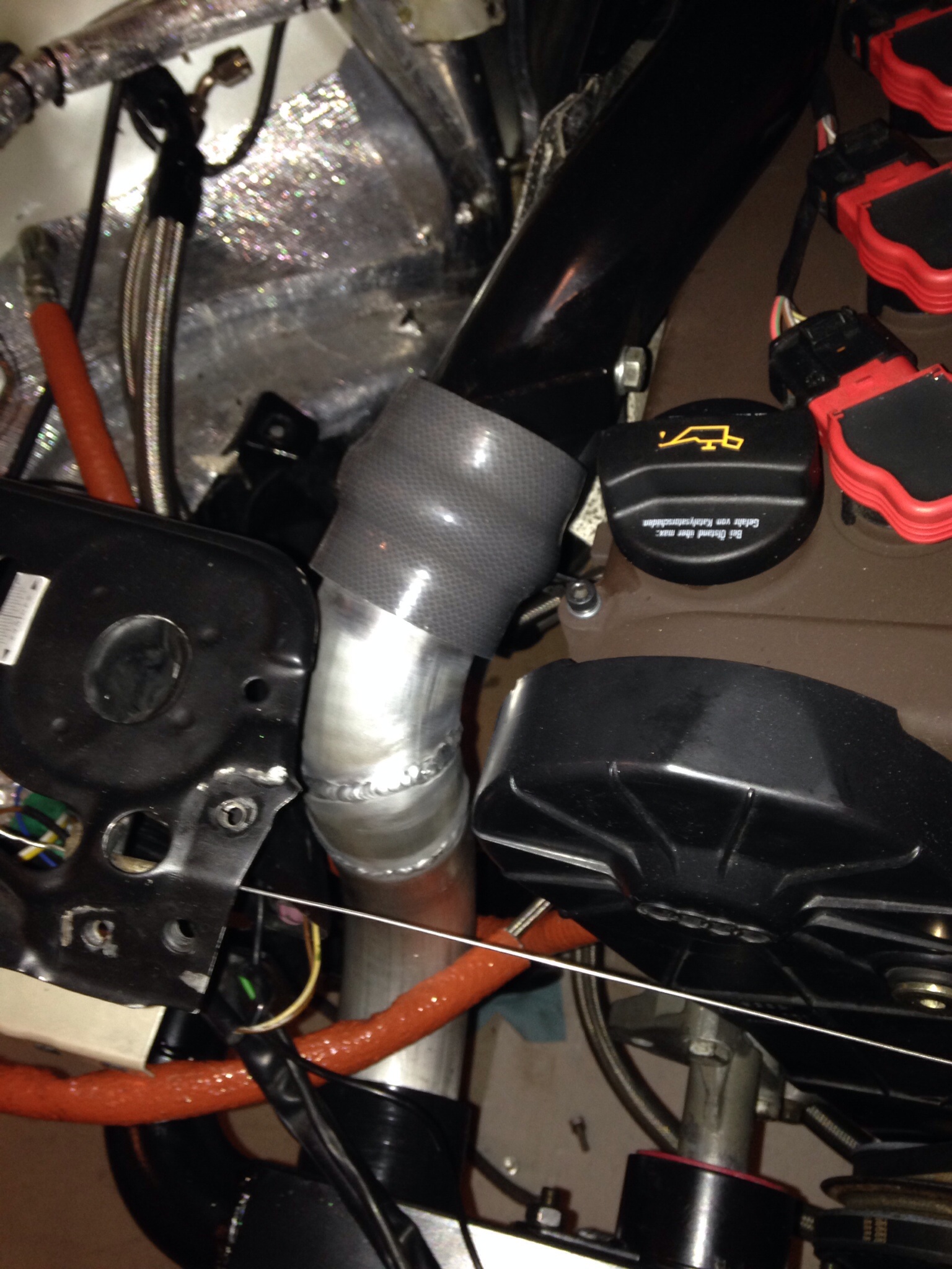 RS4 maf 3.5 inches wide