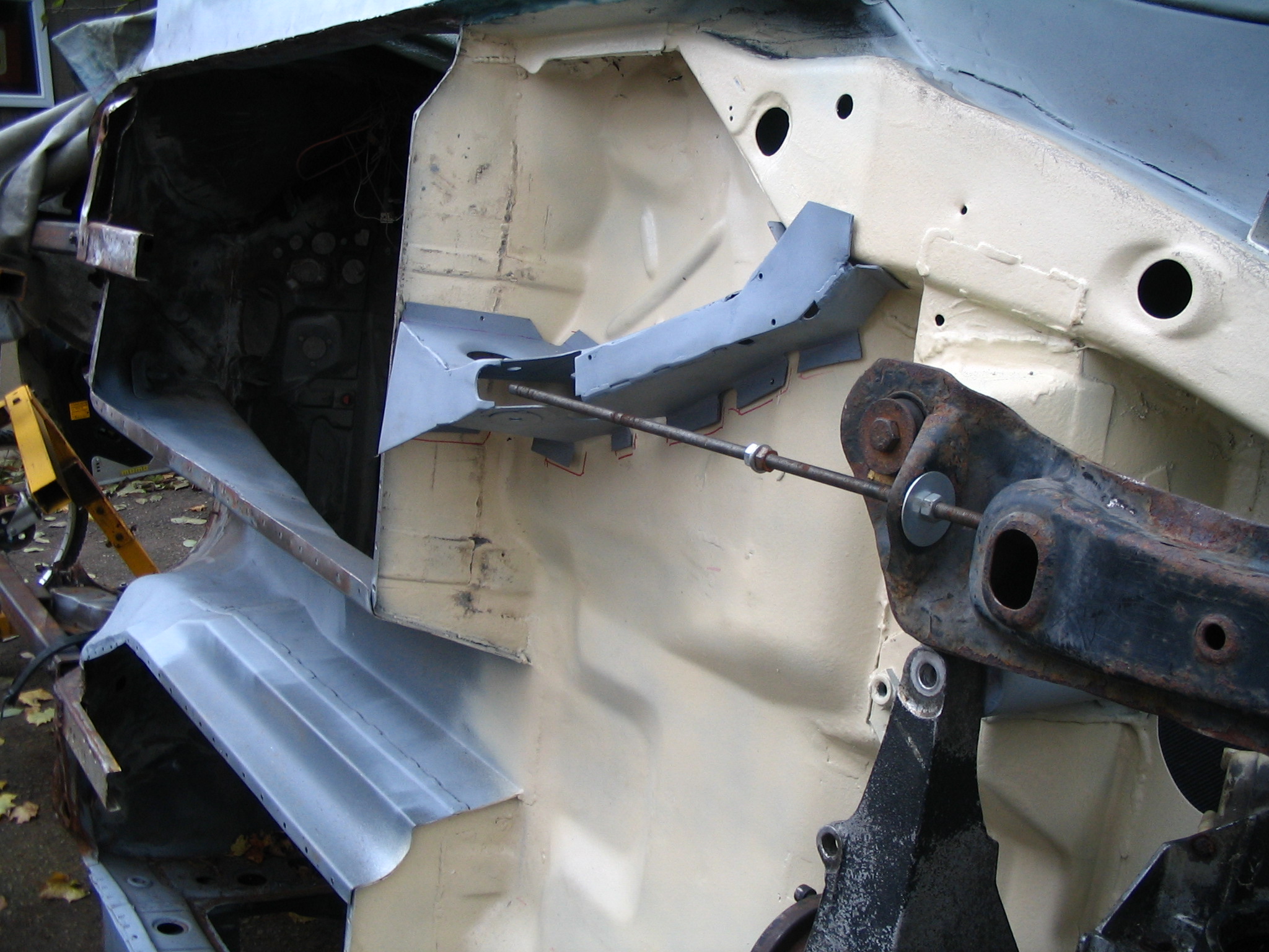 Verifying position of bracket