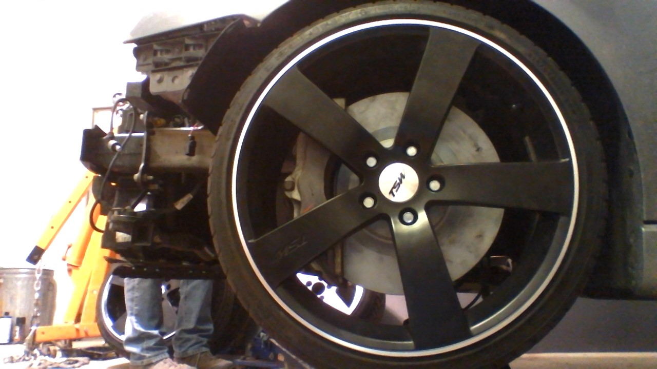 18z brakes under TSW wheels