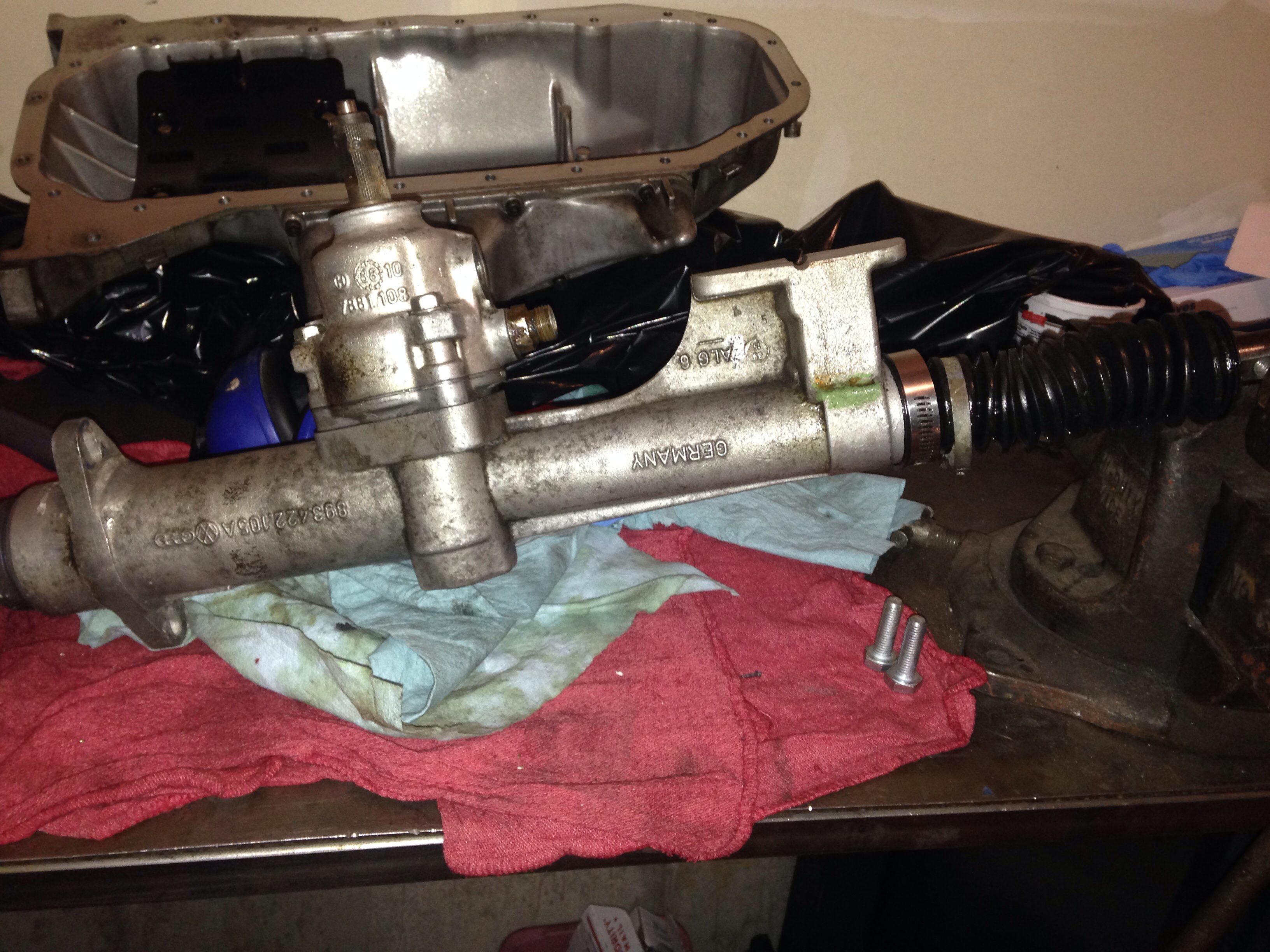 Rack and pinion replacement