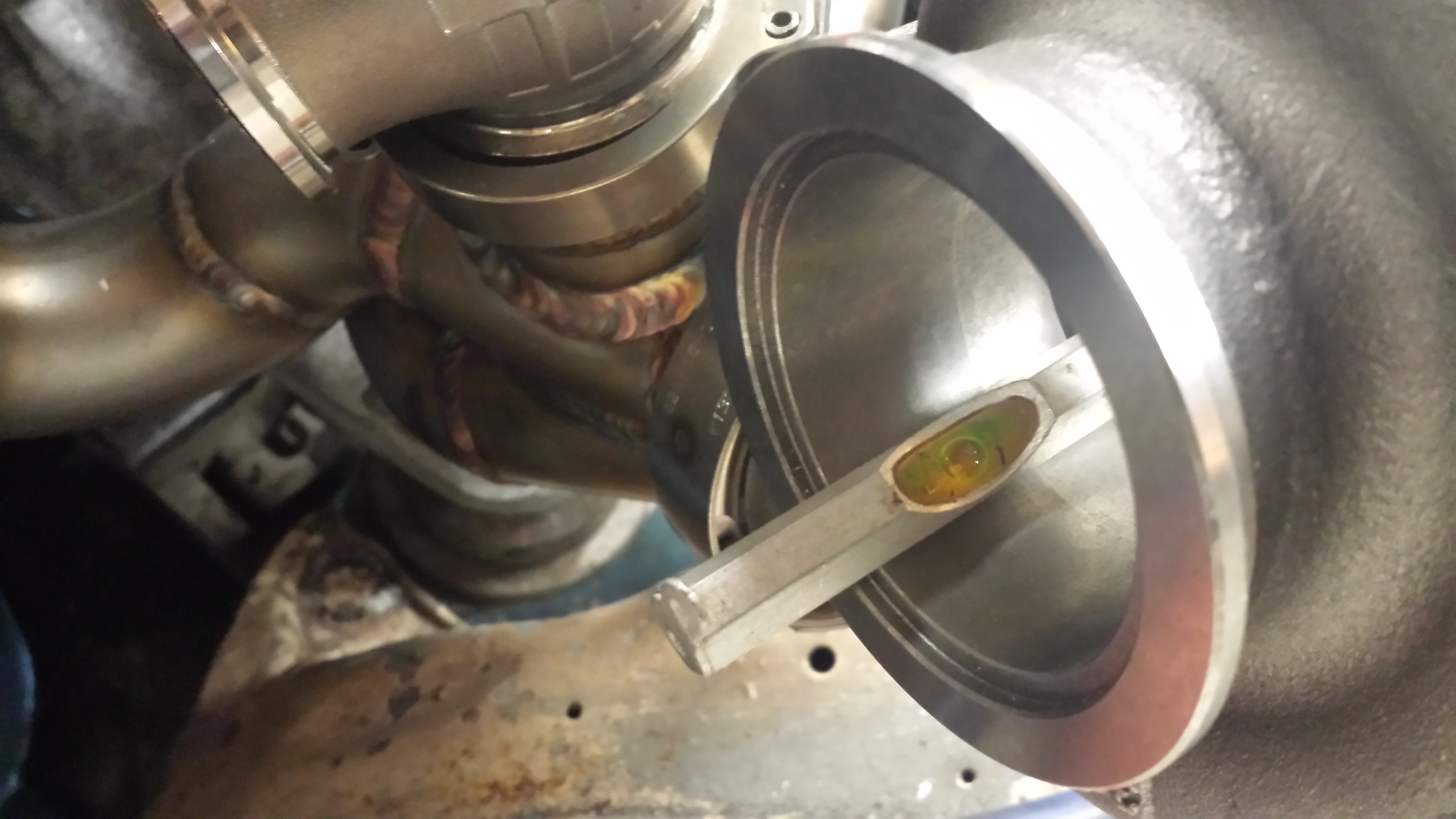 ensuring turbo will be level when building the DP