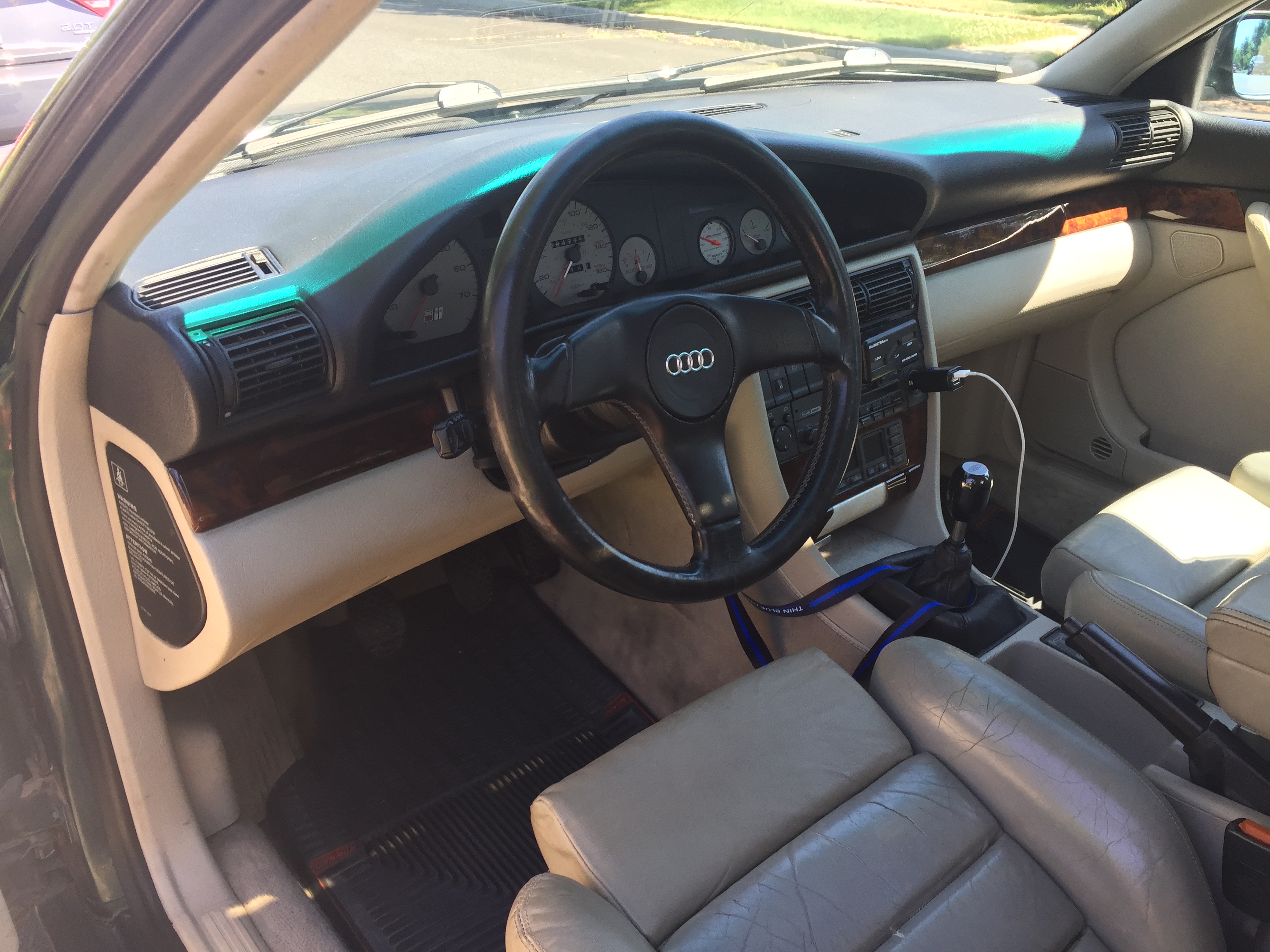Interior picture w/ steering wheel